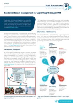 Preview: Fundamentals of Management for Light Weight Design - 5 Pages