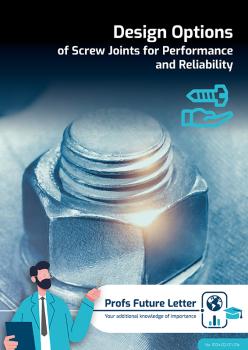 Design Options of Screw Joints for Performance and Reliability - 6 Pages