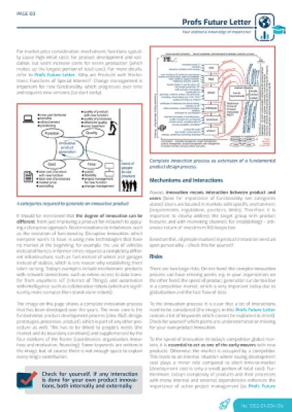 A Complete Innovation Process – which Contributions are Necessary? - 5 Pages